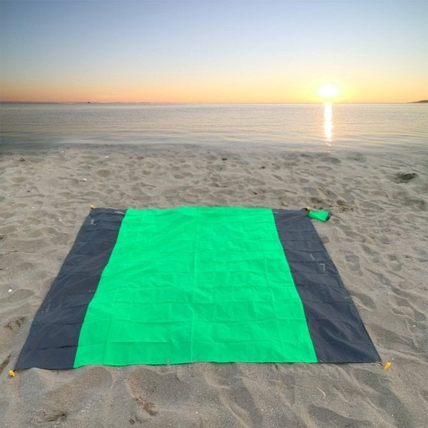 Manta de playa a prueba de arena ligera