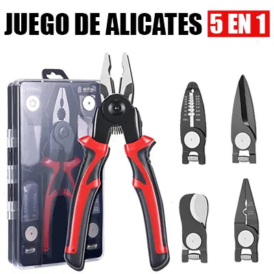 Juego de Alicates 5 en 1