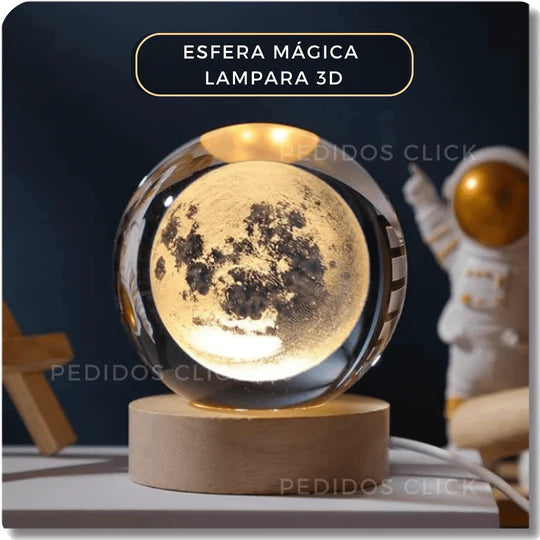 Lampara Ethereal Light® | Esfera de cristal Led