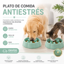 Plato antiestrés para mascotas