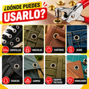 ALICATE PROFESIONAL PARA OJALES + 200 OJALES GRATIS 🎁