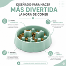 Plato antiestrés para mascotas