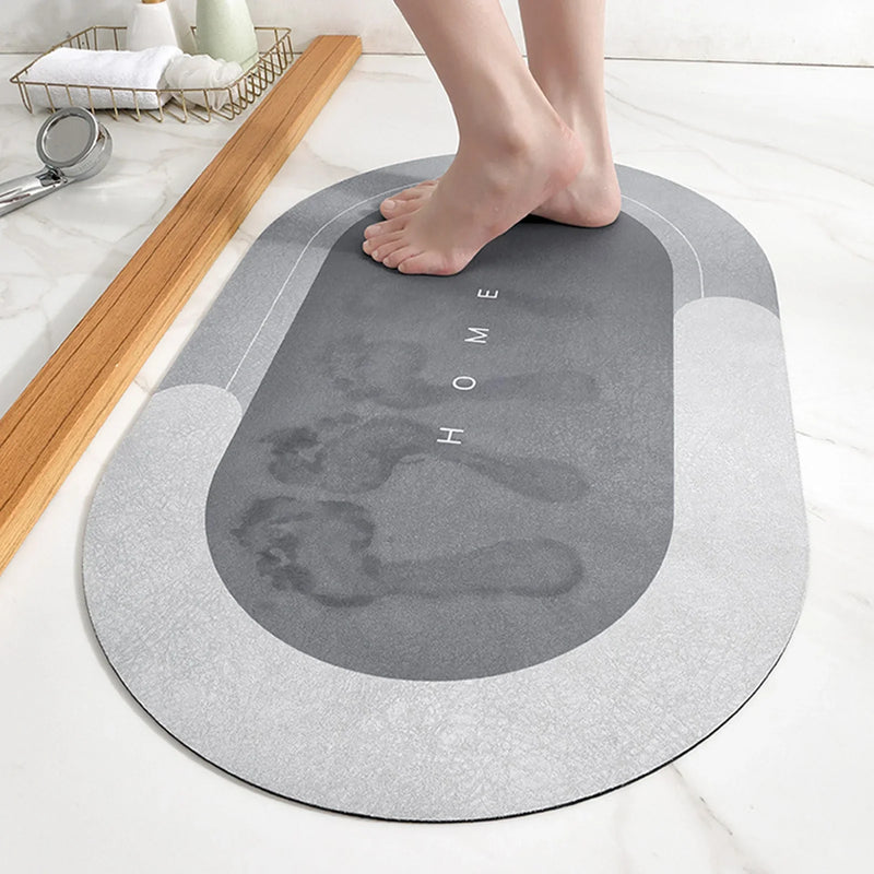 Alfombra Súper Absorbente de Fácil Secado para Baño