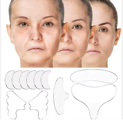 PADS ANTIEDAD DE SILICONA PARA ROSTRO Y PECHO