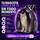 Mochila portátil para gato