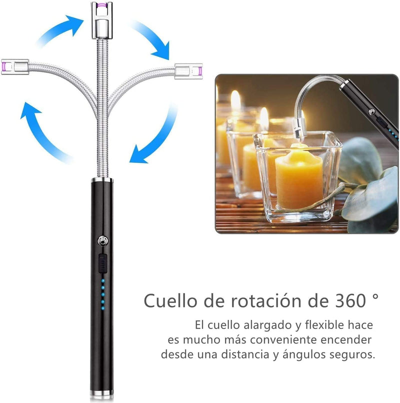 Encendedor Eléctrico con carga Usb