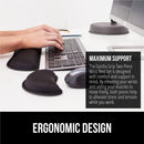 KIT REPOSA MUÑECAS ERGONÓMICO PARA TECLADO Y MOUSE