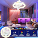 FOCO VENTILADOR DE TECHO 360 RGB
