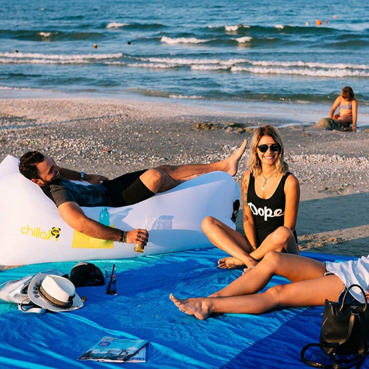 Manta de playa a prueba de arena ligera