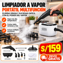 LIMPIADOR A VAPOR PORTATIL MULTIFUNCION