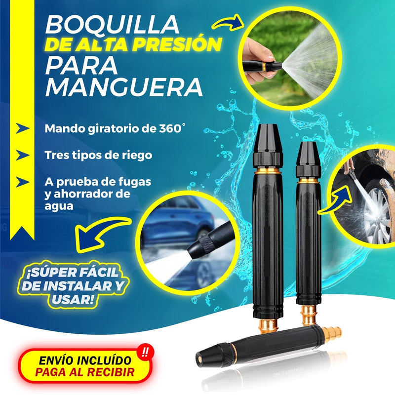 Boquilla de Alta Presión + Adaptadores