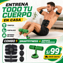 COMBO FUERZA TOTAL – SmartFitness + Soporte para Ejercicios.