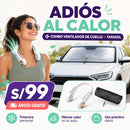 COMBO FRESCURA TOTAL – Ventilador para Cuello + Tapasol.