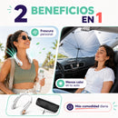 COMBO FRESCURA TOTAL – Ventilador para Cuello + Tapasol.