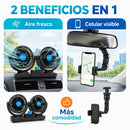 COMBO RUTA FRESCA – Ventilador 2 en 1 + Holder 360°.