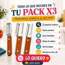 PACK X3 PELADOR MULTIUSO