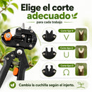 TIJERA DE INJERTO Y PODAR TM + REGALO!