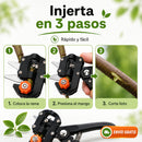 TIJERA DE INJERTO Y PODAR TM + REGALO!