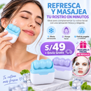RODILLO FACIAL DE HIELO + MASCARILLA FACIAL DE REGALO 🎁