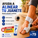 ALINEADOR DE JUANETE PREMIUM + CREMA REPARADORA DE PIES 🦶🎁