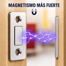 Pack de 8x Adhesivos de Imanes de Acero Inoxidable
