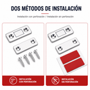 Pack de 8x Adhesivos de Imanes de Acero Inoxidable