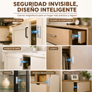 Pack de 8x Adhesivos de Imanes de Acero Inoxidable