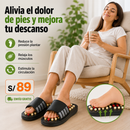 SANDALIAS DE ACUPRESION ANTI MIGRAÑAS PRO + REGALO🎁