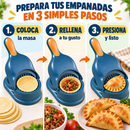 Prensador de Empanadas 2 en 1 PREMIUM + AFILADOR DE CUCHILLOS 🎁