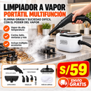 LIMPIADOR A VAPOR PORTATIL MULTIFUNCION
