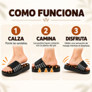 SANDALIAS DE ACUPRESION ANTI MIGRAÑAS PRO + CREMA DE PIES 🎁👣