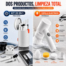 Combo Limpieza 20 en 1 + Cepillo Recargable