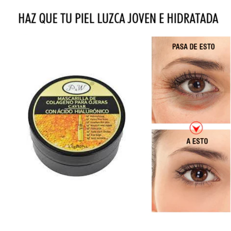 Eyepads™ - Mascarilla para ojeras y líneas de expresión de Colágeno con Ácido Hialurónico