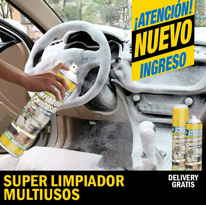 2 UND | ESPUMA LIMPIADORA MULTIUSOS | ENVIO GRATIS