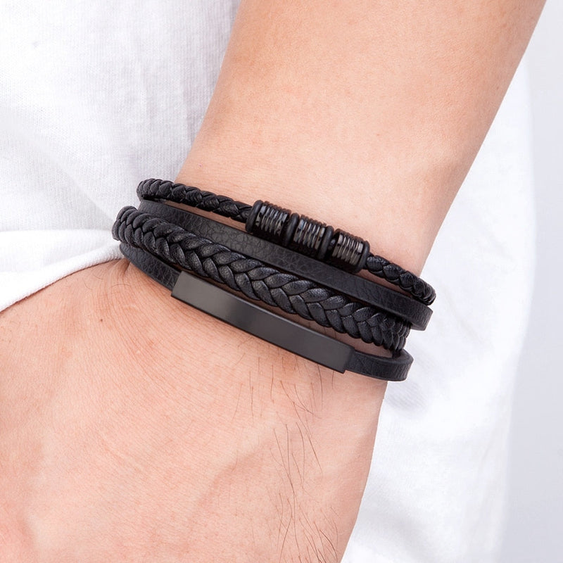 Pulsera de Cuero para hombres