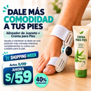 ALINEADOR DE JUANETE + CREMA DE PIES 🎁