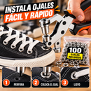 PERFORADOR PARA OJALES PREMIUM + 100 OJALES GRATIS 🎁