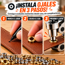 PERFORADOR PARA OJALES PREMIUM + 100 OJALES GRATIS 🎁