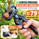 TIJERA DE INJERTO Y PODAR TM + AFILADOR DE CUCHILLOS GRATIS 🎁