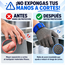 GUANTE ANTICORTE PRO + GUANTE DE PROTECCIÓN 🎁