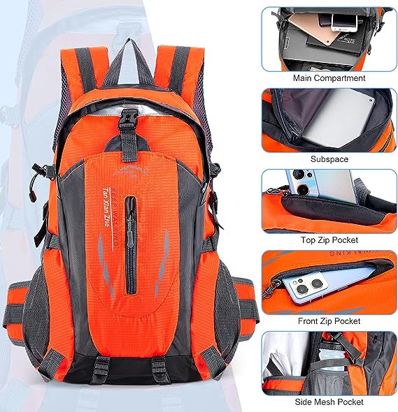 Mochila Deportiva para Montañismo y Senderismo 40 L