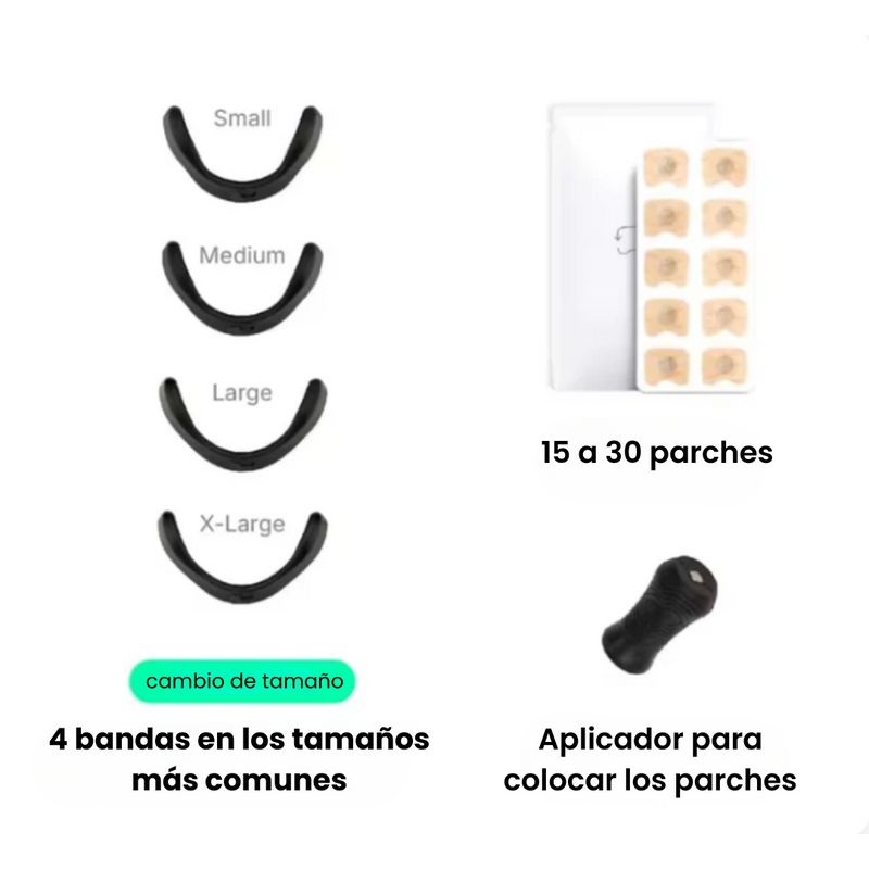TIRAS NASALES MAGNÉTICAS