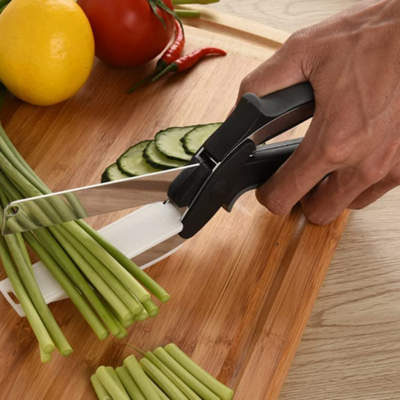 Set de 2 Tijeras para Alimentos de Cocina