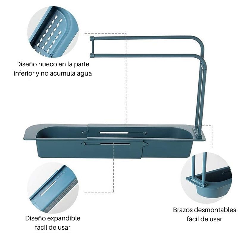 Escurridor de Lavadero Telescópico