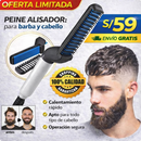 PEINE ALISADOR DE BARBA Y CABELLO