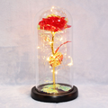 Rosa Rosa Forever Foil con Luces LED