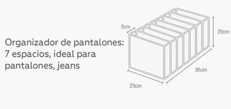 Organizador de Pantalones