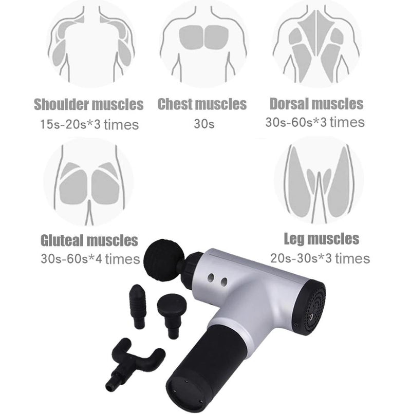 Fascial Gun™ - Pistola de Masajes y Recuperación Muscular