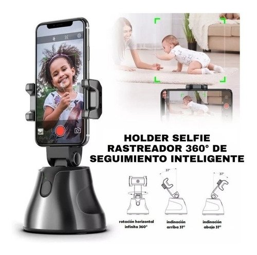 Smart Selfie Rastreador Giratorio 360°