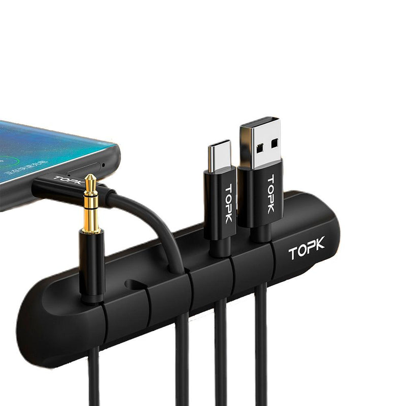 Organizador De Cables Usb para 5 Cables Topk